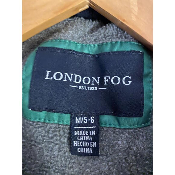 London Fog Coat Varsity 23 Boys M 5/6 - Picture 3 of 5